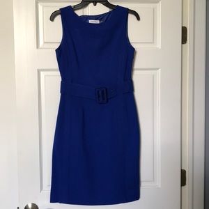 Cobalt blue dress